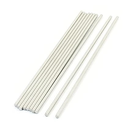DealMux runde Edelstahl-Rod (10 Stück)