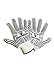 BloomBell Oven Mitts, High Heat Resistant Gloves, Heat Resistant Work Gloves - Heat And Slip Resistant Gloves By Food Safe, Cooking, Working, Campfires, Aramid Fiber, Silicon, Cotton (black)