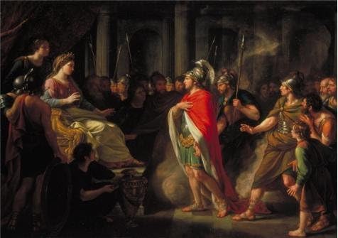 Perfect Effect Canvas ,the Imitations Art DecorativePrints On Canvas Of Oil Painting 'Nathaniel Dance Holland - The Meeting Of Dido And Aeneas,1766', 24x34 Inch / 61x87 Cm Is Best For Gym Decoration And Home Gallery Art And Gifts