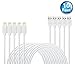 Hitobox 5 Pack 10 Feet Lightning to USB Cable Extra Long Charger for iPhone iPad iPod