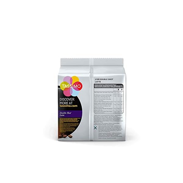 Tassimo L'OR Double Shot Latte Macchiato Kaffeepads - 10 Packungen (80 Getränke) – Bild 4