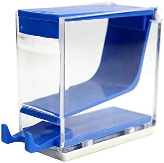 Yangmall 1PC Press Type Cotton Roll Dispenser Holder Organizer Clear Transparent Professional Cotton Roll Dispenser Deluxe