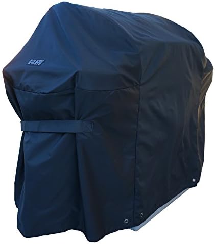 iHIM BBQ Gas Grill Cover Heavy Duty Waterproof Barbecue Propane Pro Grills Outdoor Protector Weather Dust Resistant Large 60 x 44 Inch Black Color