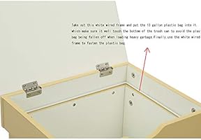 Function Home Kitchen Trash Can Country Cottagetrashcan Wood Trash Bin Country Style Garbage Can Wooden Trash Can In Home Recycling Bins 13 Gallon Outdoor Trash Cans Recycle Bin In Yellow Amazon Sg