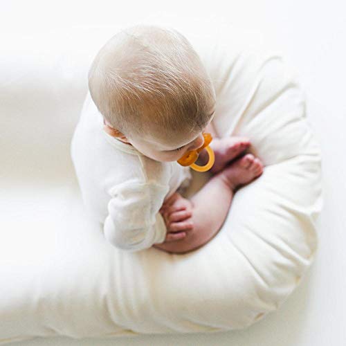 Snuggle Me Organic | Puddle Pad | Elastic Fitted Organic Cotton Moisture Barrier | Patented Sensory Lounger for Baby