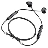 Humixx Wireless Headphones Sports Wireless Earphones Apt-X Stereo Magnetic in-Ear Earbuds with Mic and Contorl