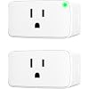 VOCOlinc Smart Plug Mini Siri WiFi Outlet Socket Works with HomeKit (iOS13+) Alexa Google Assistant Nest Hub Voice…