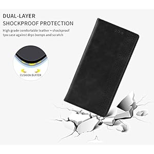 Dedux Portafoglio Custodia Cover Compatibile con Oppo A73 5G, Cover per Biglietti da Visita in Pelle Retro con Chiusura… - immagine 8