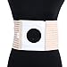 Fitlyiee Elastic Ostomy Hernia Belt for Waist Abdominal with Breathable Stoma Opening (L)