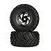 HBX RC Car Spare Parts Apply for 18859E Wheels Complete High Grip Off-Road Tires Sponge Filling