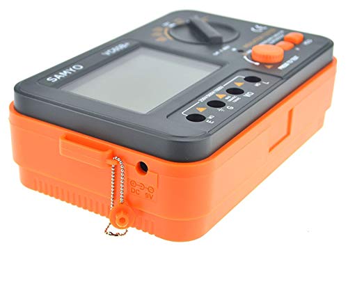 Samyo VC60B+ Digital Insulation Resistance Tester Megohmmeter MegOhm DCV ACV Meter - Thumbnail 4