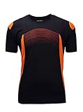 ZITY Sportswear Men's 100% Polyester Moisture-Wicking Short-Sleeve T-Shirt Navy X-Large
