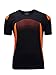 ZITY Sportswear Men's 100% Polyester Moisture-Wicking Short-Sleeve T-Shirt Navy X-Large