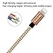 3Pcs 3FT 6FT 10FT Extra Long Nylon Braided Charging Cable Cord 8-Pin Lightning to USB Cable Charger Compatible with iPhone 7/ 7Plus/6/6s/6plus/6splus, iPhone5/5s/5c,iPad, iPod,iPod (Coffee+Silver)