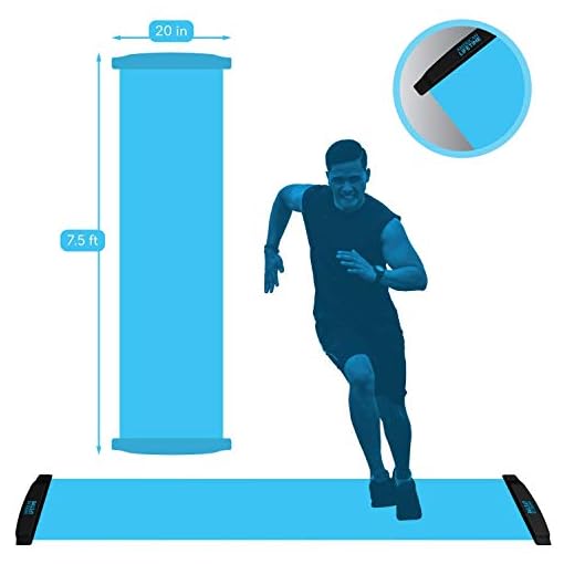 American Lifetime Slide Board - Workout Board for Fitness Training and Therapy with Shoe Booties and Carrying Bag… - Image 3