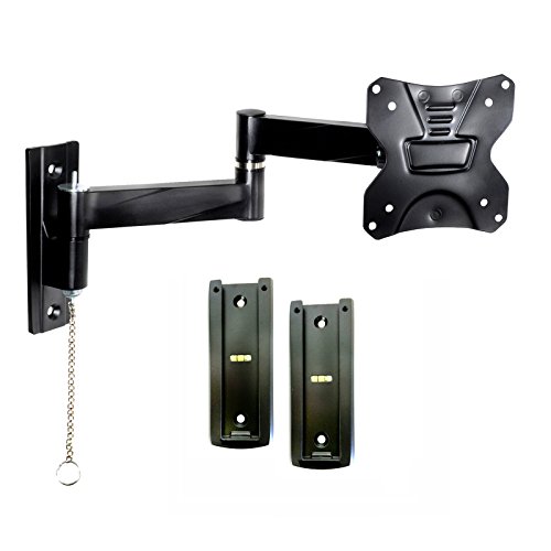 Master Mounts Portable Travel RV TV Mount with Locking Articulating Arm 2311L-2 Allows 1 TV to be Used in 2 Locations, Keeps TV Secure in Moving Vehicles up to VESA 100x100