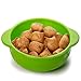 iGuerburn Baby Silicone Snack Food Feeding Bowls / Toddler Dishes (Set of 2, Green / Blue)