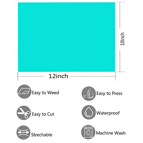 6 CAREGY+Transfer+T+Shirts+12in+x10in+Sheets+Iron