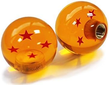 SFVAN Dragon Ball Z Star Manual Stick Shift Knob With Adapters Fits Most Cars (4 Star)