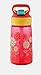 Contigo AUTOSPOUT Straw Striker Reusable Kids Water Bottle, 14oz, Cherry Blossom Flowers