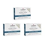 Cremo Exfoliating Body Bars Blue Cedar & Cypress