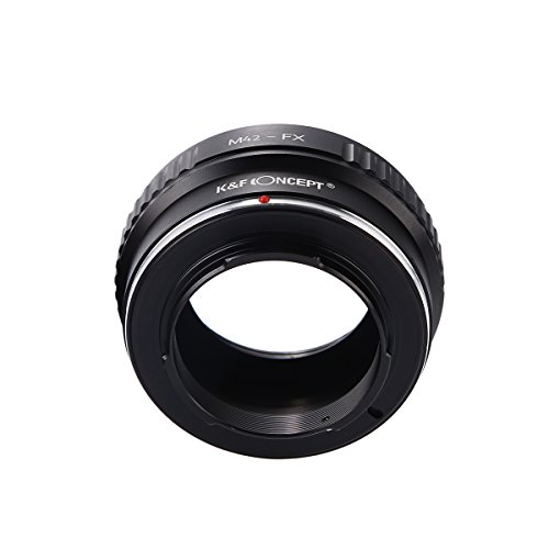 K&F CONCEPT Adaptateur Objectif pour Monter Objectif avec Monture M42 vers boîtier Fujifilm FX Mont Fuji X-Pro1 - Image 4