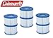Bestway 6 Pack Coleman Type VI Spa Filter Cartridge for Lay-Z-Spa
