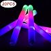 Taotuo 20 PCS LED Light Up Foam Sticks Three Modes Color Changing Glow Party Supplies for Halloween, Raves, Concert primary