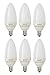 IKEA LED Energy Saving Bulb | E12 200 Lumen | Chandalier Opal | Warm White 2700K | 3 Watts [Pack of 6]
