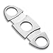 Mirthee Cigar Cutter Stainless Steel Guillotine Double Cut Blade (Style A)