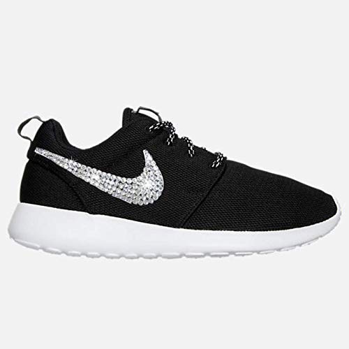 nike roshe one white with black swoosh