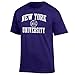 Elite Fan Shop New York University Violets Tshirt Seal Purple - M