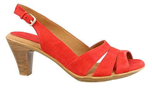 Women's Softspots, Neima Slingback Sandal Red Dot 8.5 M