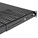 StarTech.com 1U 4-Post Adjustable Vented Server Rack Mount Shelf - 330lbs(150 kg) - 19.5 to 38in Adjustable Mounting Depth Universal Tray 19