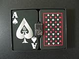 Epoc Copag Plastic Black Face Playing Cards - Bridge Size - Jumbo Index