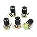 Uxcell a15011600ux0214 5 Piece 5K Ohm Linear Taper Rotary Potentiometer, 5KB B5K Pot