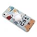 Squishy Cat Case for iPhone SE, DStores® Cute Squeeze Stretch Compress Slow Rising Healing Stress Reduce Soft Silicone 3D Cat Back TPU Cover for Apple iPhone 5/5S/SE (Type A)