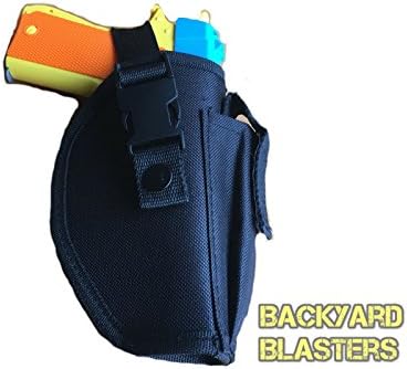 Backyard Blasters Tactical Waist Pistol Holster - for Handgun/Revolver/Nerf/Toy Guns