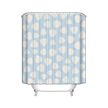 Amazon Com Zzyg Shower Curtain Creative Waterproof Thickening