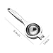 E-PRANCE Lemon Squeezer - Lemon Lime Juicer Citrus Squeezer Hand Press with High Strength and Heavy Duty Design, Press Juice from Fruit or Vegetables, Silver