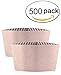 Kindpack Protective Corrugated Coffee Cup Sleeves For 12oz 16 oz 22oz 24oz,50 Count And 500 Count