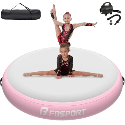 FBSPORT Airspot Aufblasbare Airtrack Matte Turnmatte Air Barrel