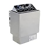 ECO-WORTHY 6KW 110V Electric Heater Sauna Stove Stainless Steel with Controller for Home Bath Room Shower Spa