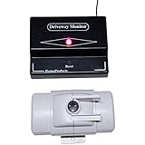 Hanna Products Driveway Monitor Model 1800 - Home Security Protection both indoors and outdoors - New design feature with variable shutters that controls detection area.