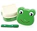Kotobuki 2-Tiered Bento Box, Frog Face