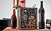 Lily's Home His and Hers Wine Cork and Beer Cap Holder, Makes The Ideal Gift for The Happy and Hydrated Couple, Galvanized Metal (7 3/8