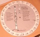 Rotary Clarinet Fingering Chart