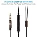 Premium Dual Driver Earbuds - Heavy Bass Earbuds w/ Mic - In Ear Headphones with 3.5mm Portable Bluetooth Receiver Headphones - Gaming Earbuds with Extension Cord 4-feet - Wired Earbuds for Men Women