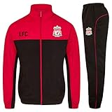 Liverpool Football Club Official Soccer Gift Boys Jacket & Pants Tracksuit Set
