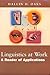 Linguistics at Work: A Reader of Applications